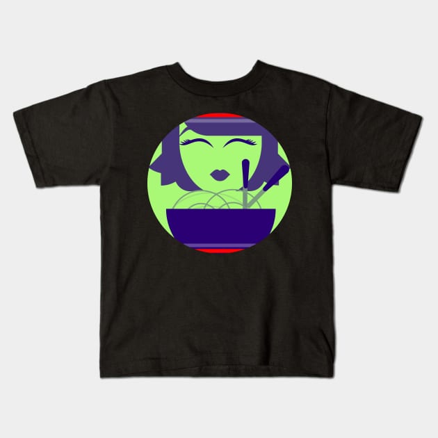 Ramen Monster Kids T-Shirt by L'Appel du Vide Designs by Danielle Canonico